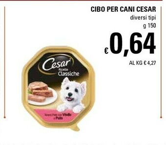 Basko Cesar Cibo Per Cani offerta