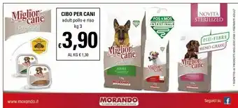Basko Morando Cibo Per Cani Adult Pollo E Riso offerta