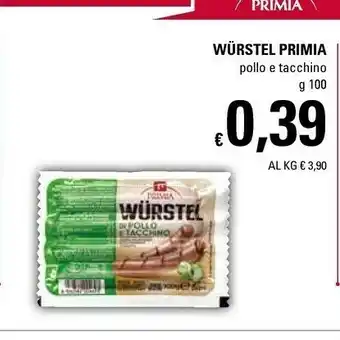 Basko Primia Wurstel Pollo E Tacchino offerta