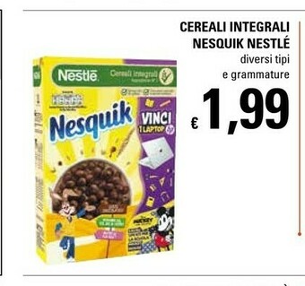 Basko Nestlè Cereali Nesquik offerta
