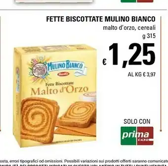 Basko Mulino Bianco Le Malto D'Orzo 315 G(ml) offerta