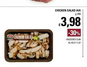 Basko Aia Chicken Salad Tagliata Di Petti Di Pollo 350 G(ml) offerta