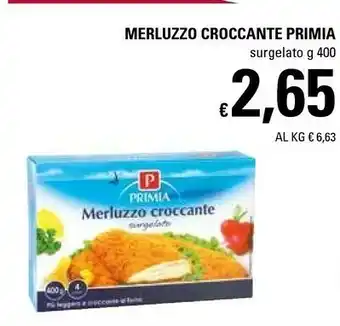 Primia Merluzzo Croccante Surgelato 400 G(ml)