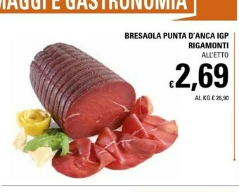 Basko Rigamonti Bresaola Punta D'Anca IGP offerta