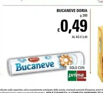Basko Doria Bucaneve 200 G(ml) offerta