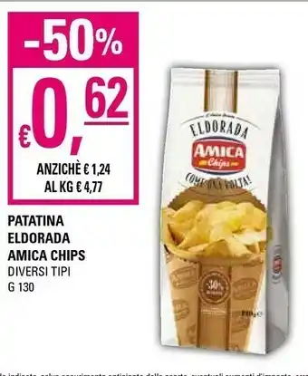 Basko Amica chips Eldorada La Tradizionale 130 G(ml) offerta