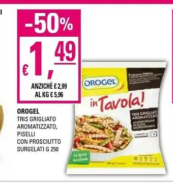 Basko Orogel Tris Grigliato Aromatizzato offerta