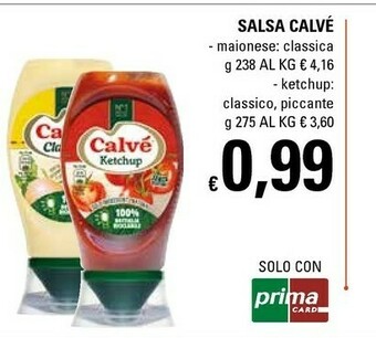 Basko Calvè Salsa offerta