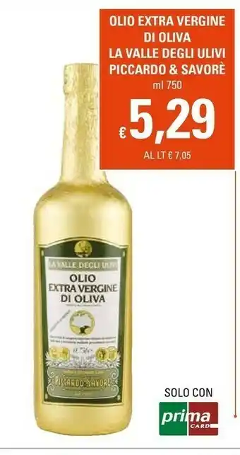 Basko Vallè La Valle Degli Ulivi Olio Extra Vergine Di Oliva offerta
