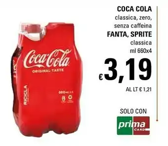 Basko Coca-Cola - Coca-Cola Zero offerta