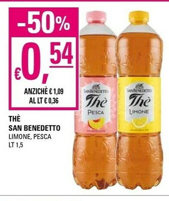 Basko San Benedetto Thè Al Limone 1500 G(ml) offerta
