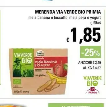 Basko Primia Merenda Via Verde Bio offerta