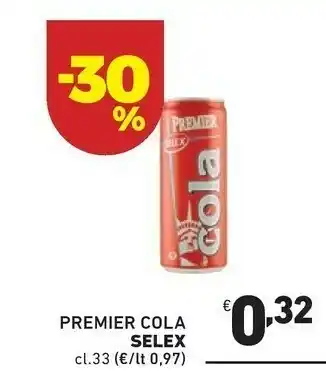 Ok Market Selex Premier Cola offerta