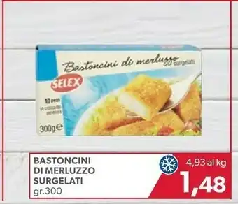 Ok Market Selex Bastoncini Di Merluzzo Surgelati offerta