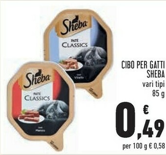 Conad Sheba Cibo Per Gatti offerta