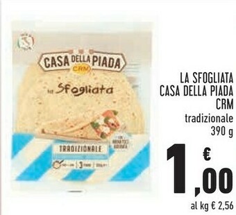 Conad Casa Della Piada La Sfogliata Tradizionale offerta
