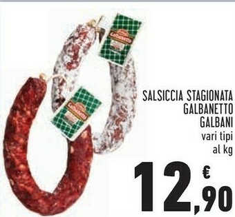 Conad Galbani Salsiccia Stagionata Galbanetto offerta