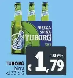 Deco Supermercati Tuborg Birra 330 G(ml) offerta