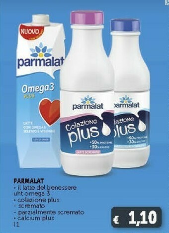 Deco Supermercati Parmalat Latte Parzialmente Scremato UHT 1000 G(ml) offerta