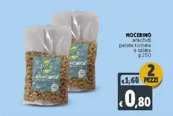 Deco Supermercati Mocerino Arachidi Sgusciate Fritte Salate 250 G(ml) offerta