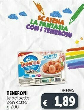 Deco Supermercati Polpette offerta