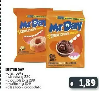 Deco Supermercati Mr. day Ciambella Classica 320 G offerta