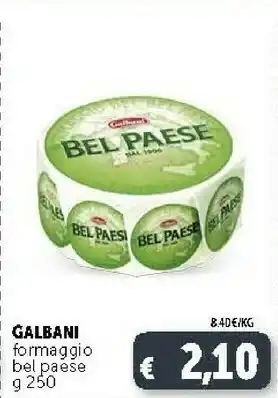 Deco Supermercati Galbani Formaggio offerta