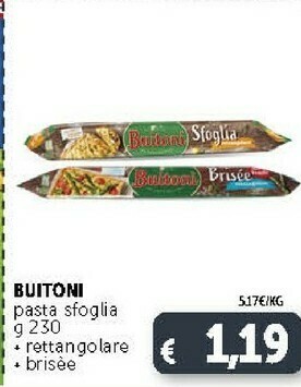 Deco Supermercati Buitoni Pasta sfoglia offerta