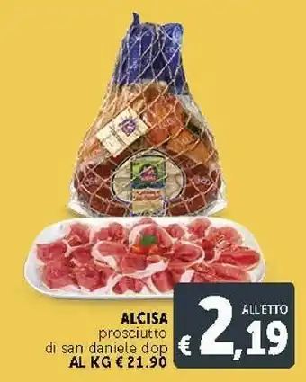 Deco Supermercati Alcisa Prosciutto Di San Daniele offerta