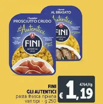 Deco Supermercati Fini Modena Pasta Fresca Ripiena 250 G offerta