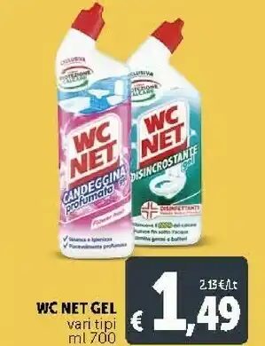 Deco Supermercati Wc net Gel 700 Ml offerta