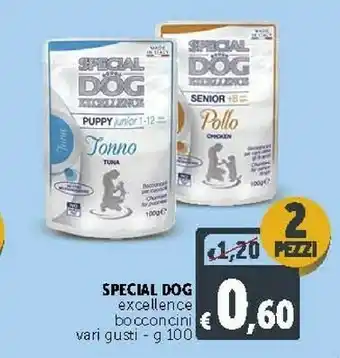 Deco Supermercati Special Dog Excellence Bocconcini Tonno/ Pollo 100 G offerta