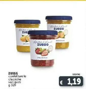 Deco Supermercati Zuegg Marmellata offerta