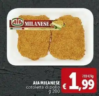 Deco Supermercati Aia Cotolette di pollo offerta