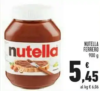 Conad Margherita Ferrero Nutella 900 G(ml) offerta
