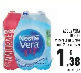 Conad Margherita Nestlè Vera - Acqua Minerale Naturale offerta