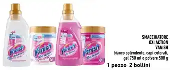 Conad Superstore SMACCHIATORE OXI ACTION VANISH 500 g offerta