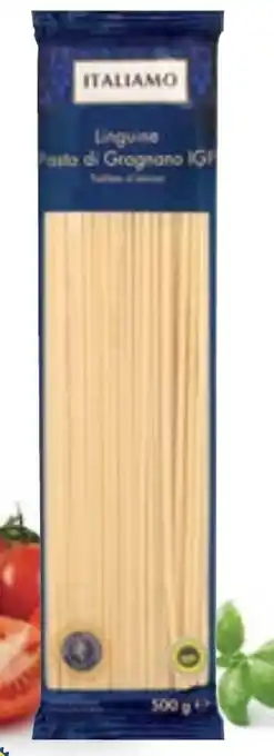 Lidl Italiamo Linguine pasta di gragnano IGP 500 g confezione offerta