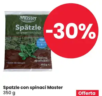 Spatzle con spinaci Master 350 g