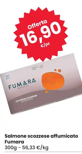Eurospar Salmone scozzese affumicato Fumara 300 g offerta