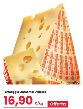 Eurospar Formaggio Emmental Svizzero offerta
