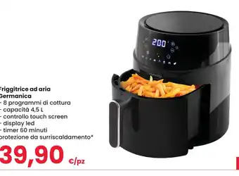 Eurospar Friggitrice ad aria Germanica offerta