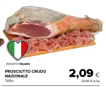 Tigre PROSCIUTTO CRUDO NAZIONALE l'etto offerta