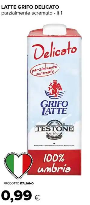 Tigre LATTE GRIFO DELICATO lt 1 offerta