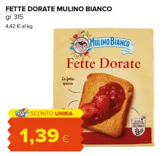 Tigre FETTE DORATE MULINO BIANCO gr 315 offerta
