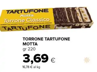 Tigre TORRONE TARTUFONE MOTTA gr 220 offerta