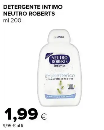 Tigre DETERGENTE INTIMO NEUTRO ROBERTS ml 200 offerta