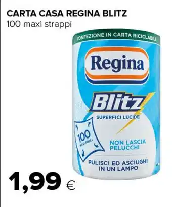 Tigre CARTA CASA REGINA BLITZ 100 maxi strappi offerta