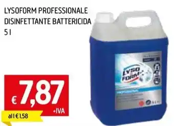 Galassia LYSOFORM PROFESSIONALE DISINFETTANTE BATTERICIDA offerta