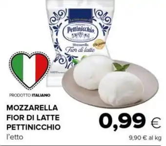 Tigre MOZZARELLA FIOR DI LATTE PETTINICCHIO offerta